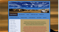 Desktop Screenshot of lavozeneldesierto.net